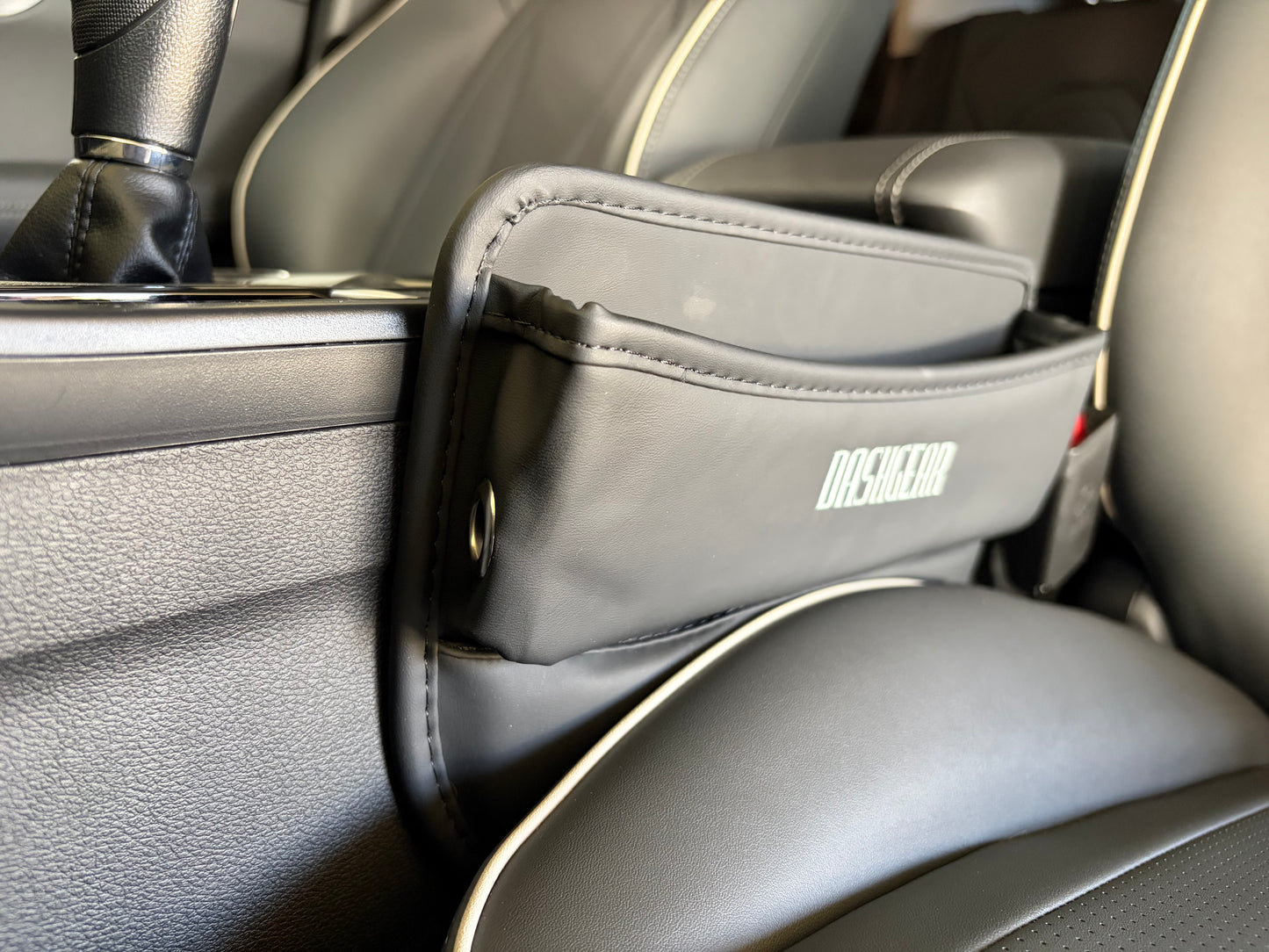 Premium PU Leather Car Seat Gap Organizer